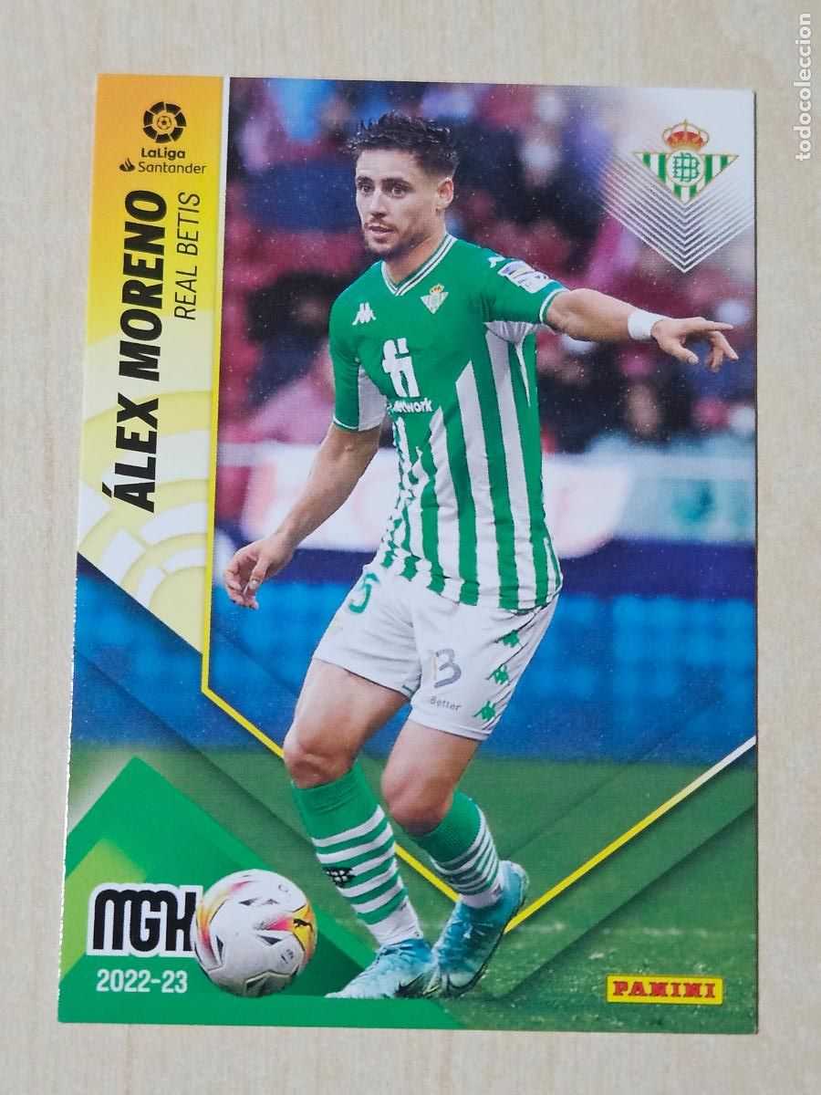 Cromos de F&uacute;tbol: CROMO N&ordm; 90 ALEX MORENO - MEGACRACKS 2022 23 - REAL BETIS
