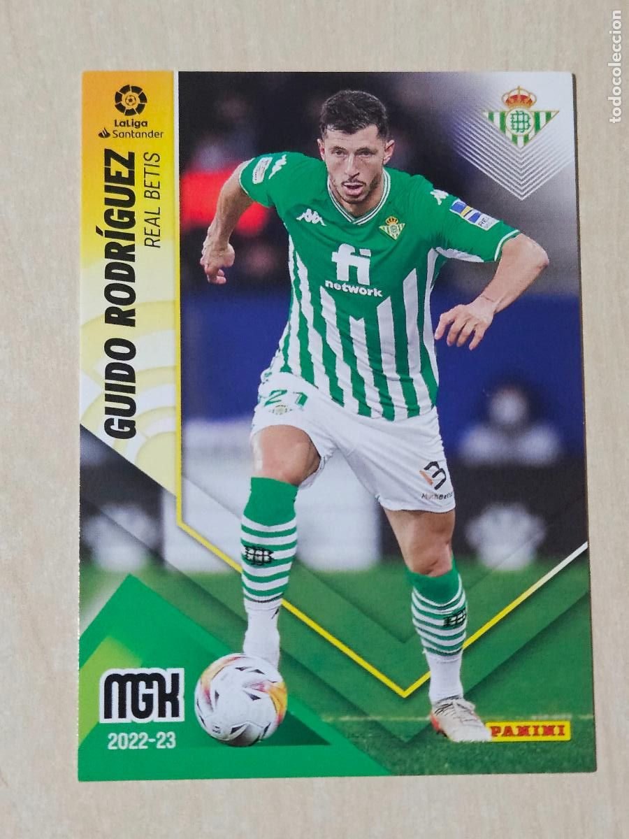 Cromos de F&uacute;tbol: CROMO N&ordm; 91 GUIDO RODRIGUEZ - MEGACRACKS 2022 23 - REAL BETIS