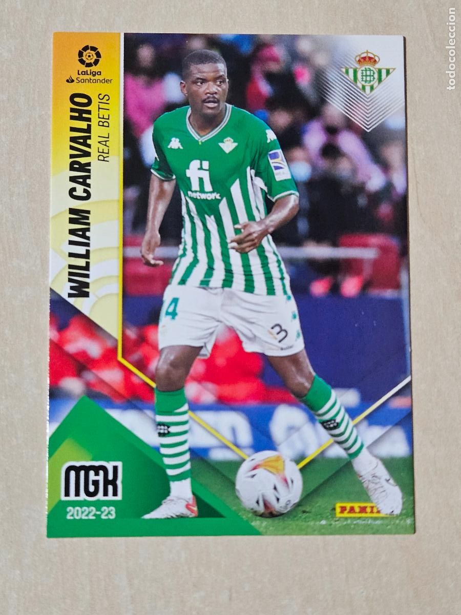 Cromos de F&uacute;tbol: CROMO N&ordm; 92 WILLIAM CARVALHO - MEGACRACKS 2022 23 - REAL BETIS