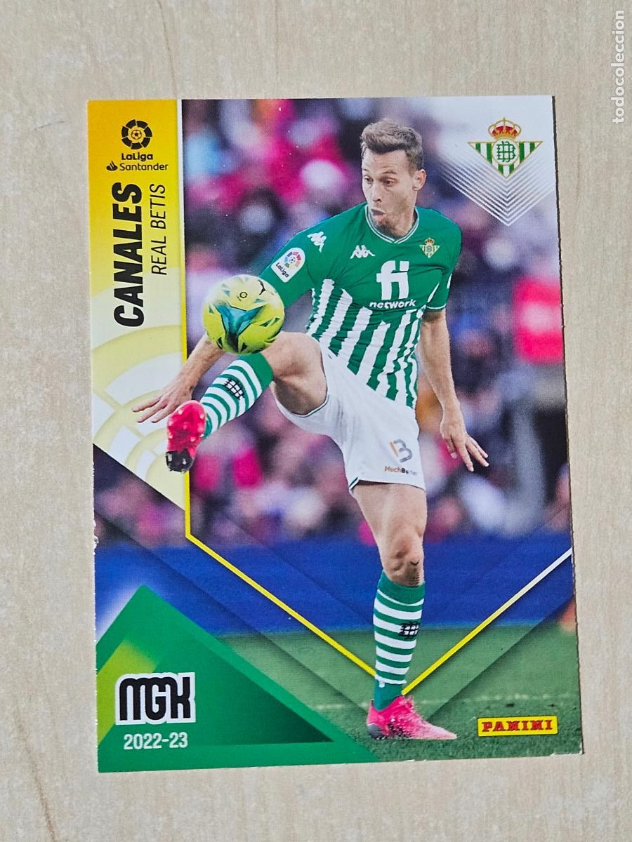 Cromos de F&uacute;tbol: CROMO N&ordm; 94 CANALES - MEGACRACKS 2022 23 - REAL BETIS