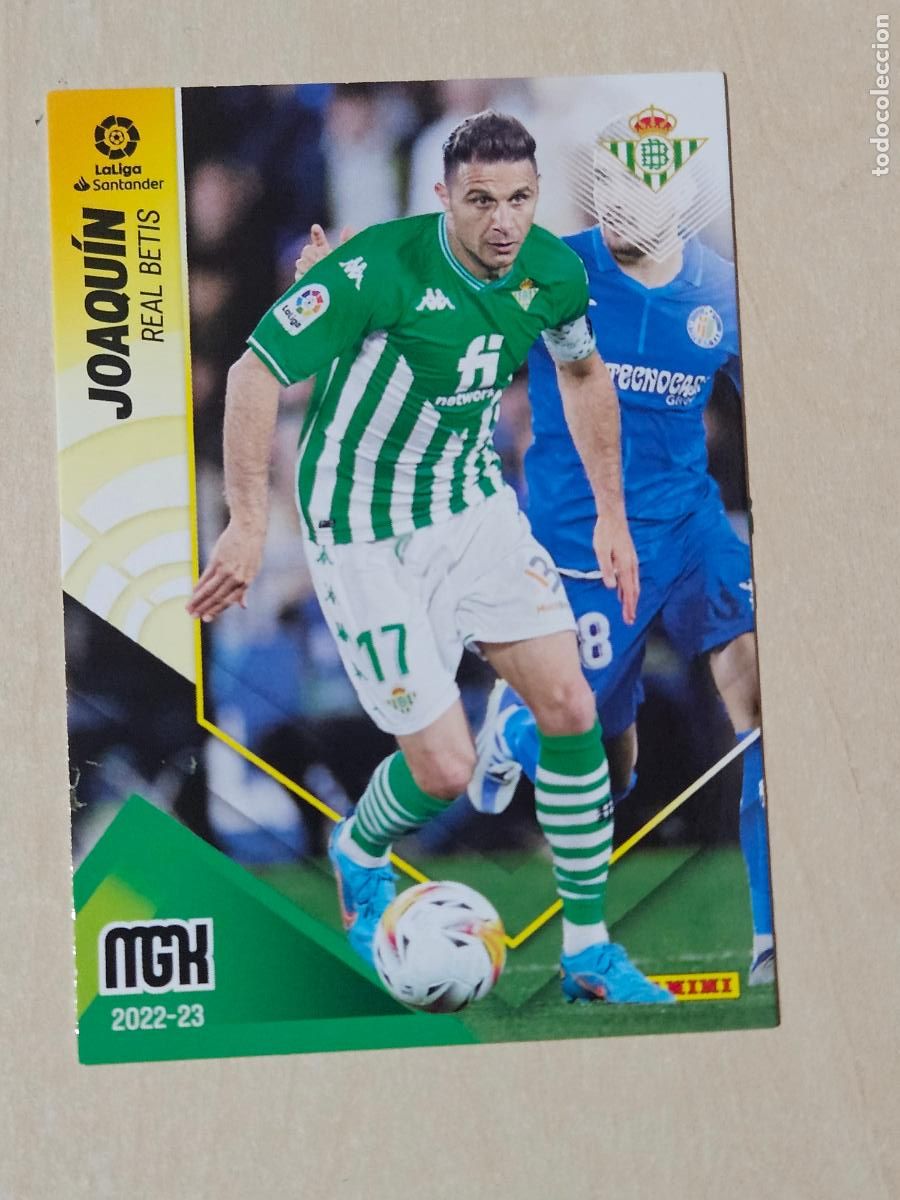 Cromos de F&uacute;tbol: CROMO N&ordm; 95 JOAQUIN - MEGACRACKS 2022 23 - REAL BETIS