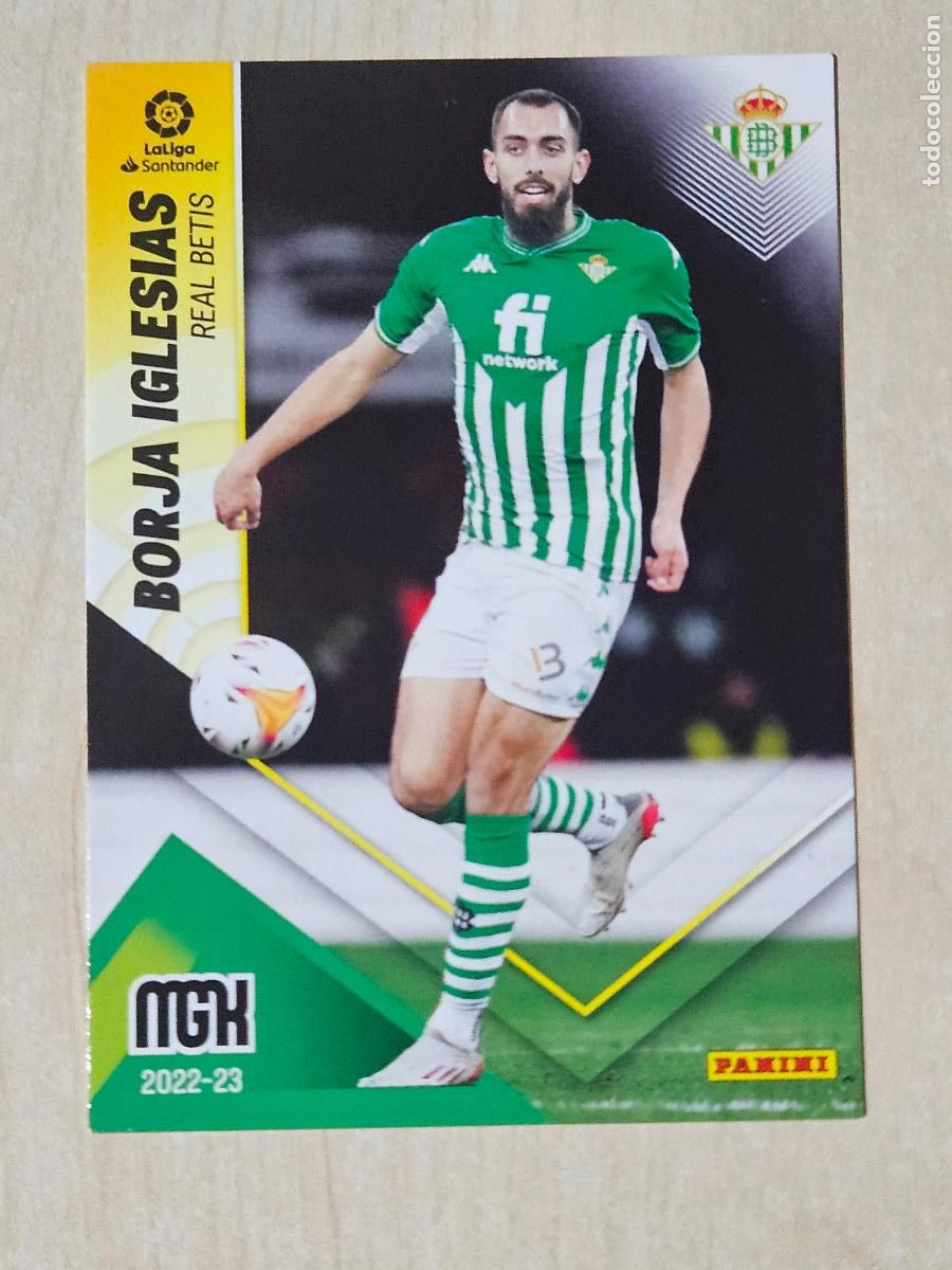 Cromos de F&uacute;tbol: CROMO N&ordm; 97 BORJA IGLESIAS - MEGACRACKS 2022 23 - REAL BETIS