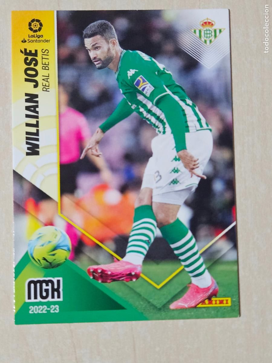 Cromos de F&uacute;tbol: CROMO N&ordm; 98 WILIAM JOSE - MEGACRACKS 2022 23 - REAL BETIS