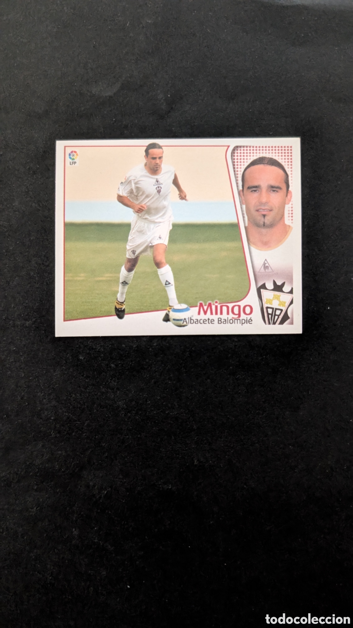 Cromos de Futebol: MINGO ALBACETE LIGA ESTE 2004/05 04 05 NUNCA PEGADO SIN PEGAR
