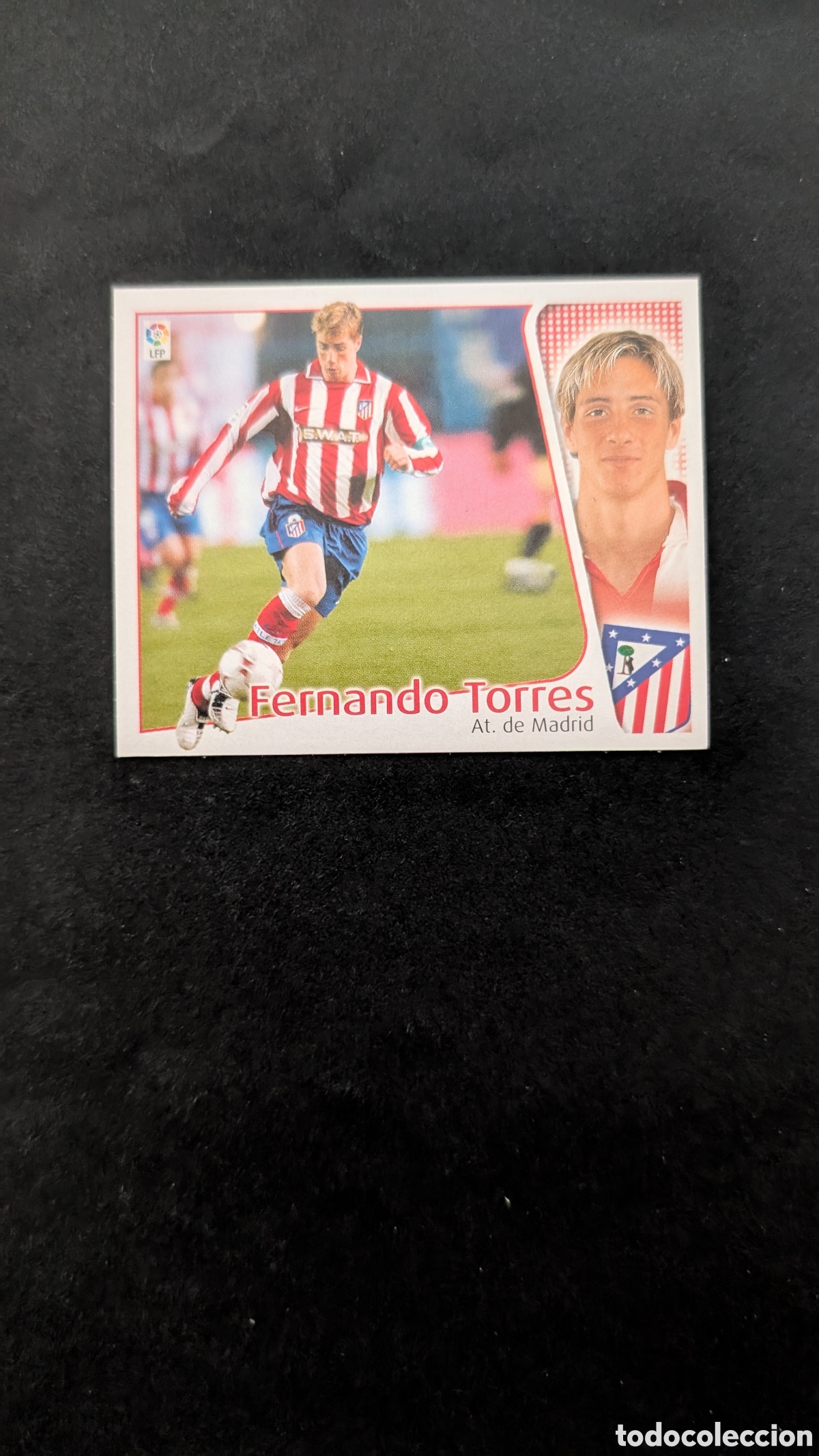 Cromos de Futebol: FERNANDO TORRES ATLETICO MADRID LIGA ESTE 2004/05 04 05 NUNCA PEGADO SIN PEGAR