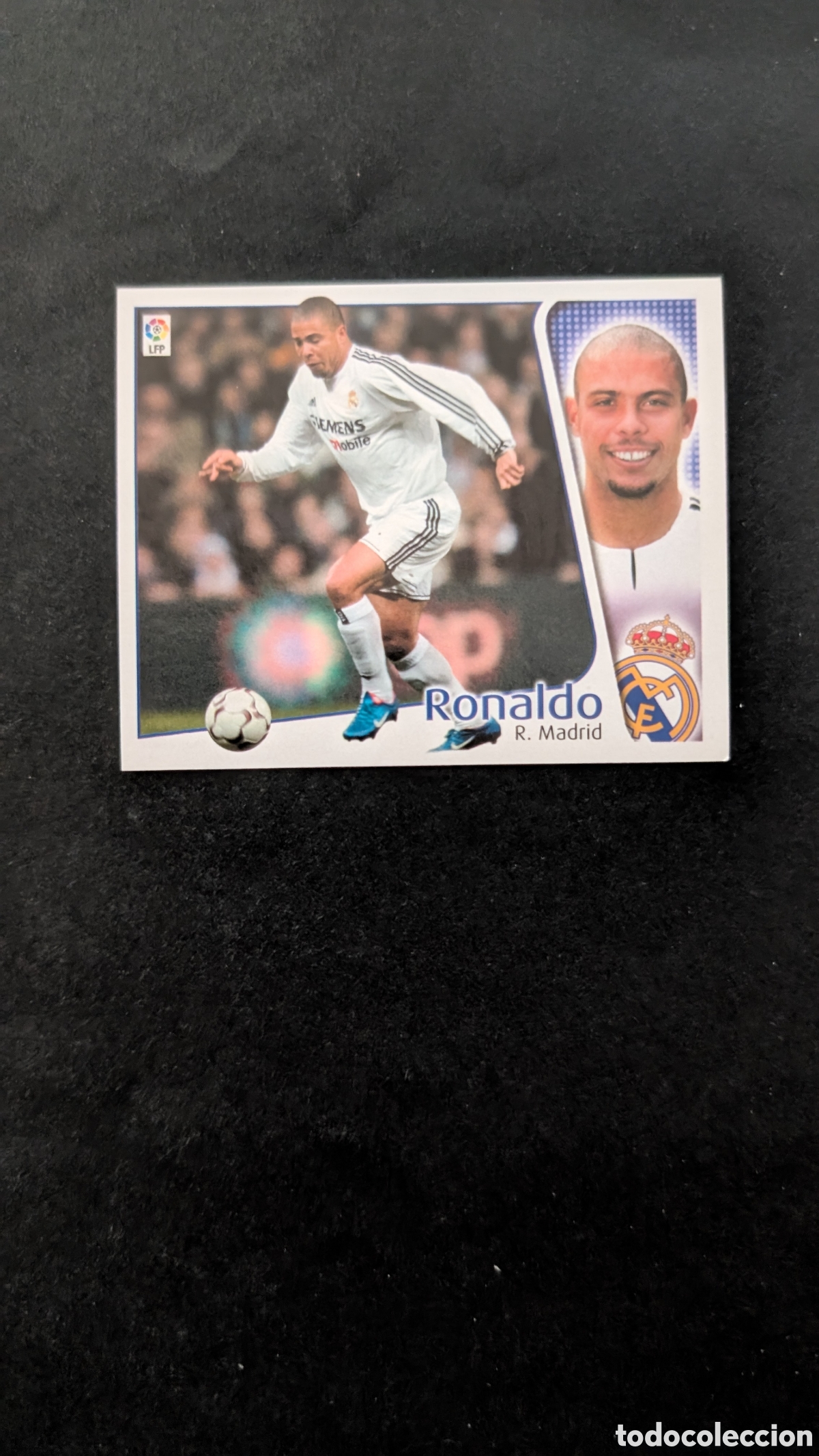 Cromos de F&uacute;tbol: RONALDO REAL MADRID LIGA ESTE 2004/05 04 05 NUNCA PEGADO SIN PEGAR