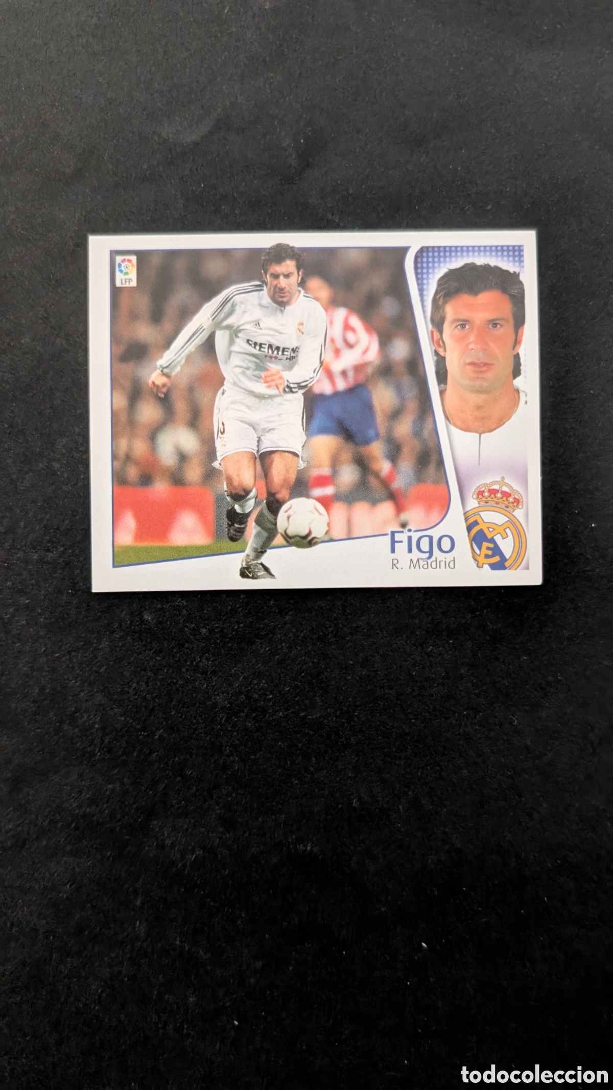 Cromos de F&uacute;tbol: FIGO REAL MADRID LIGA ESTE 2004/05 04 05 NUNCA PEGADO SIN PEGAR