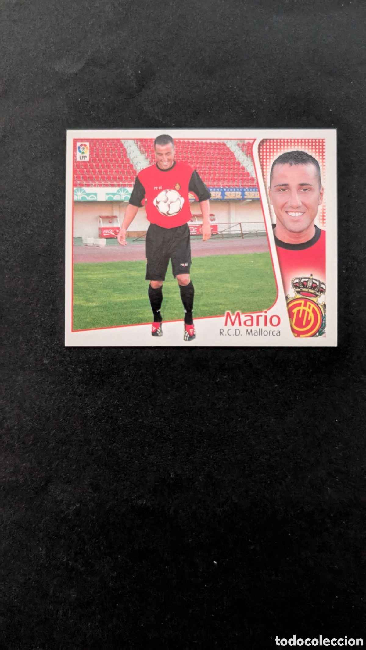 Cromos de F&uacute;tbol: MARIO MALLORCA BAJA LIGA ESTE 2004/05 04 05 NUNCA PEGADO SIN PEGAR