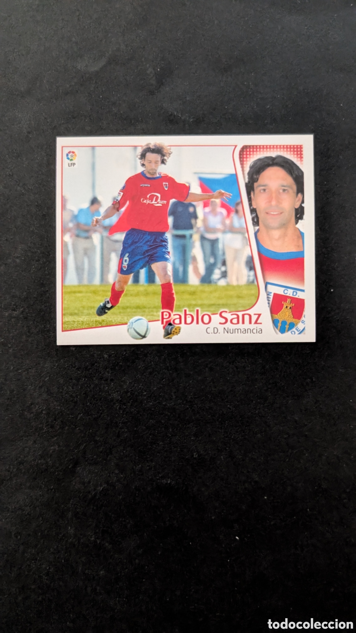 Cromos de F&uacute;tbol: PABLO SANZ NUMANCIA LIGA ESTE 2004/05 04 05 NUNCA PEGADO SIN PEGAR