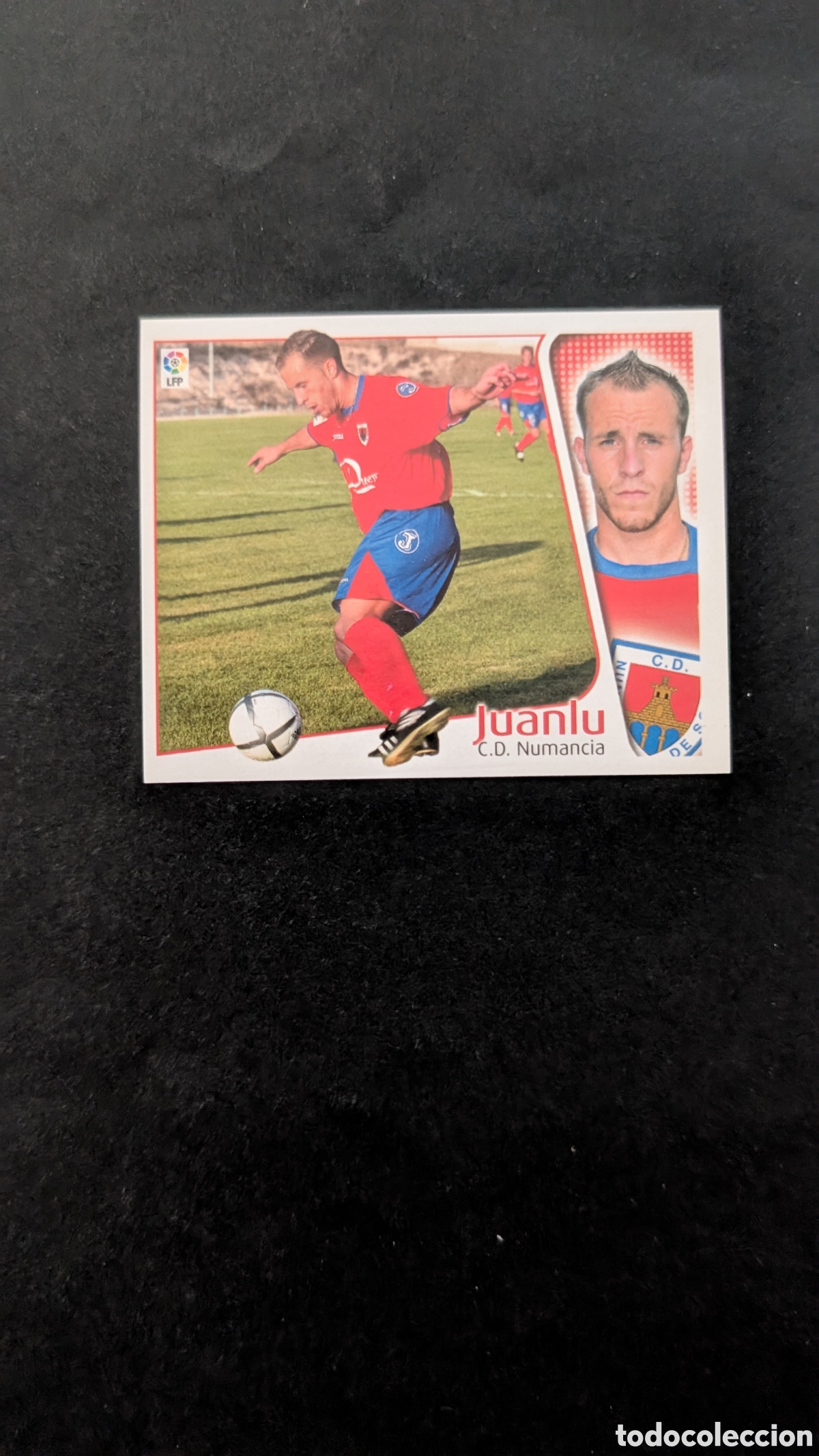 Cromos de F&uacute;tbol: JUANLU NUMANCIA LIGA ESTE 2004/05 04 05 NUNCA PEGADO SIN PEGAR