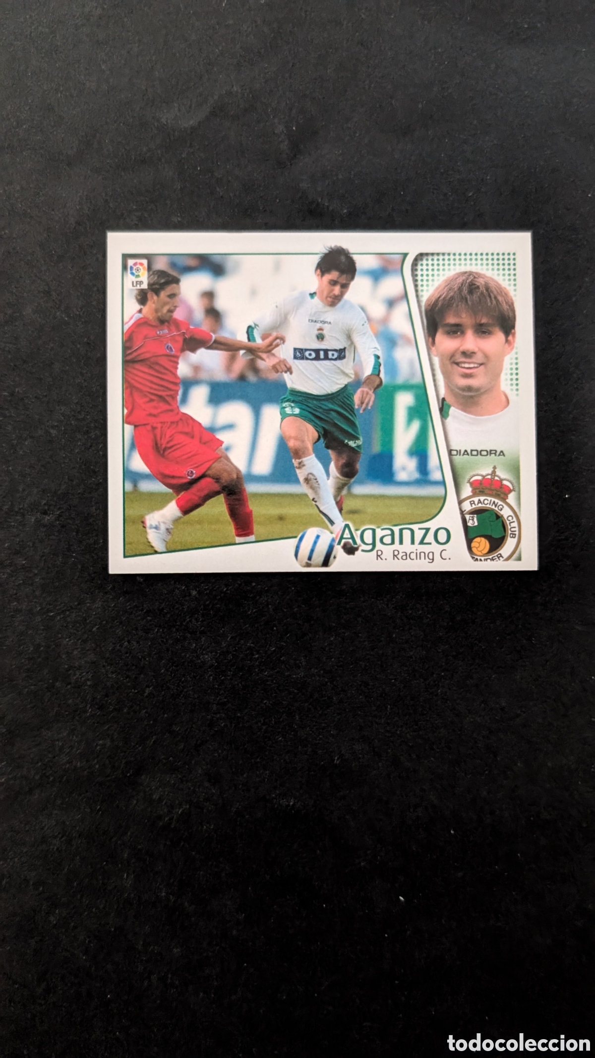 Football Stickers: AGANZO RACING SANTANDER LIGA ESTE 2004/05 04 05 NUNCA PEGADO SIN PEGAR
