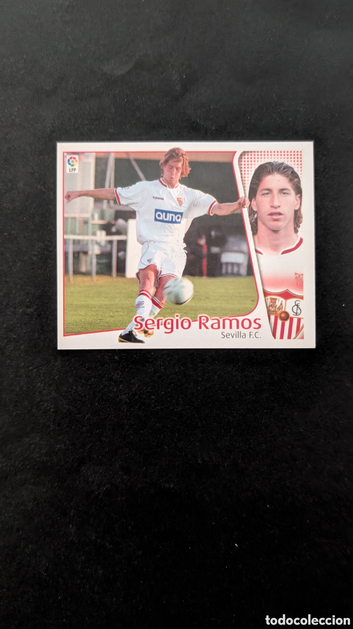 Fu&szlig;ball-Sticker: SERGIO RAMOS ROOKIE SEVILLA LIGA ESTE 2004/05 04 05 NUNCA PEGADO SIN PEGAR