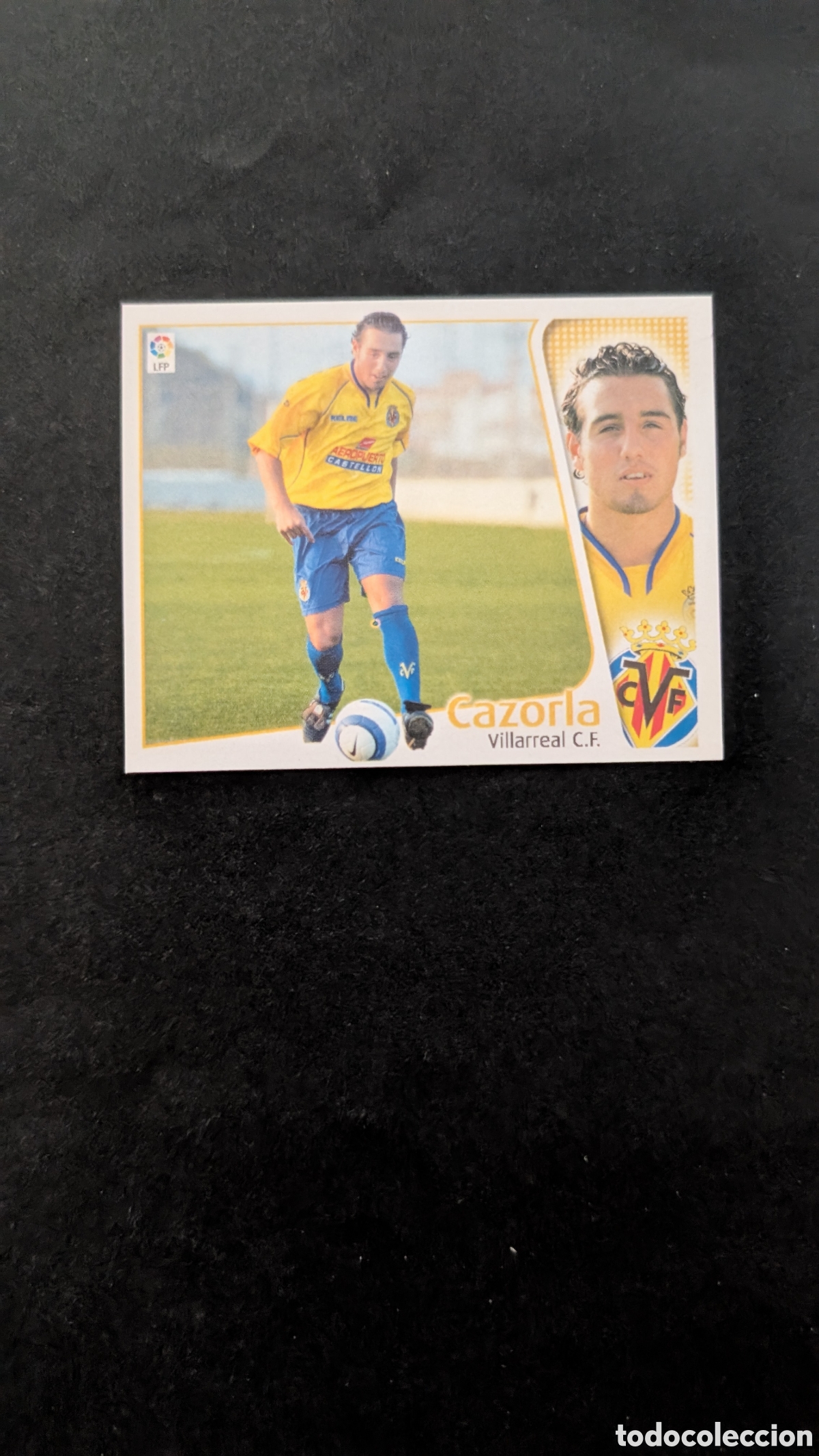 Cromos de Futebol: CAZORLA VILLARREAL ROOKIE LIGA ESTE 2004/05 04 05 NUNCA PEGADO SIN PEGAR