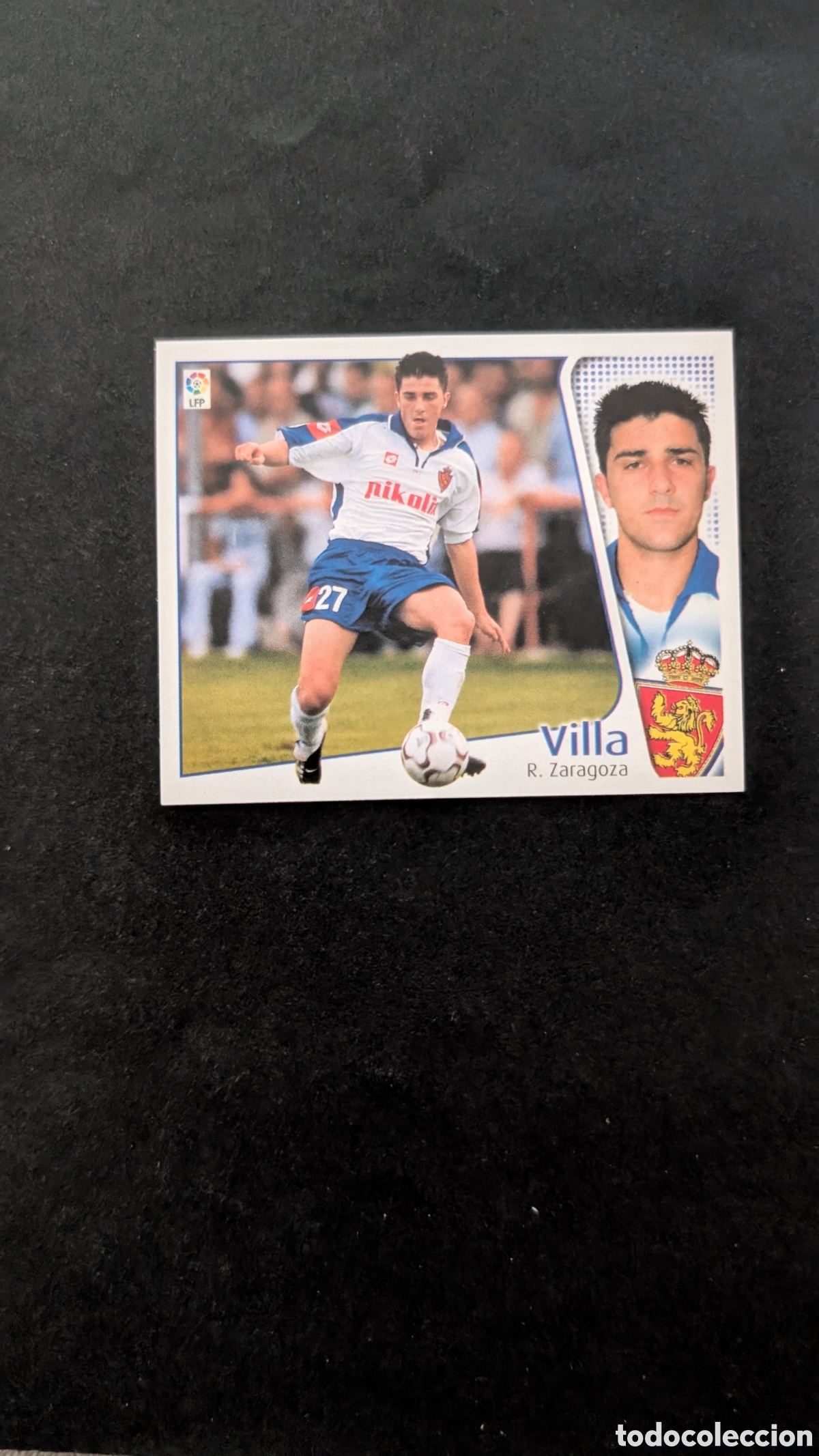 Cromos de F&uacute;tbol: VILLA ZARAGOZA LIGA ESTE 2004/05 04 05 NUNCA PEGADO SIN PEGAR