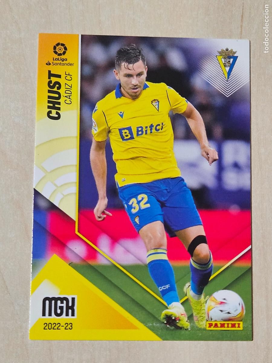 Cromos de F&uacute;tbol: CROMO N&ordm; 107 CHUST - MEGACRACKS 2022 23 - CADIZ
