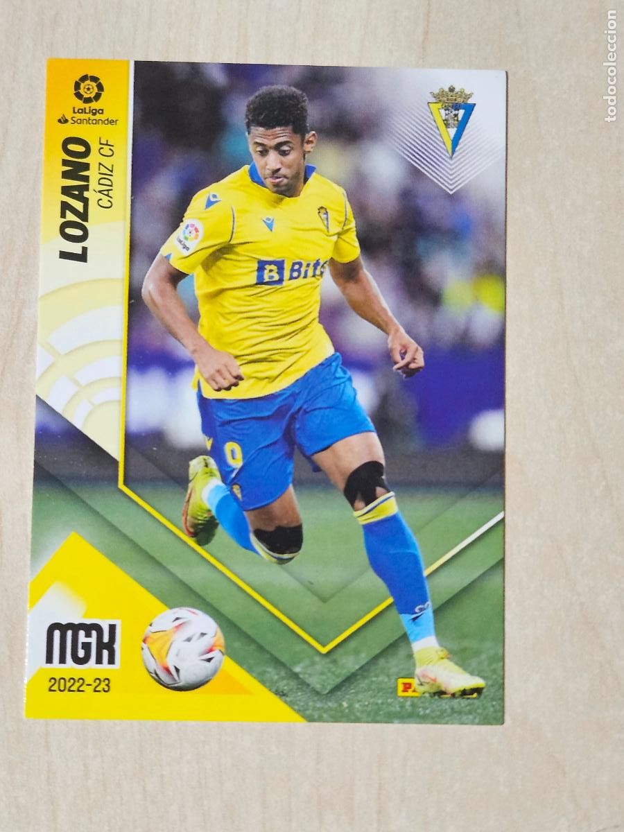 Cromos de F&uacute;tbol: CROMO N&ordm; 114 LOZANO - MEGACRACKS 2022 23 - CADIZ