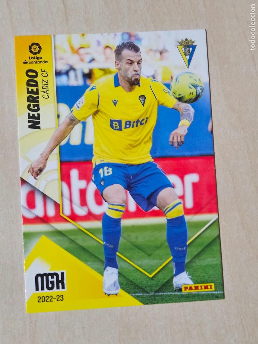 Cromos de F&uacute;tbol: CROMO N&ordm; 116 NEGREDO - MEGACRACKS 2022 23 - CADIZ