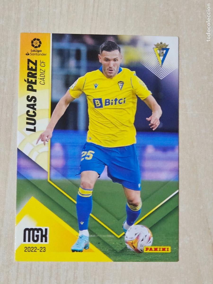 Cromos de F&uacute;tbol: CROMO N&ordm; 117 LUCAS PEREZ - MEGACRACKS 2022 23 - CADIZ