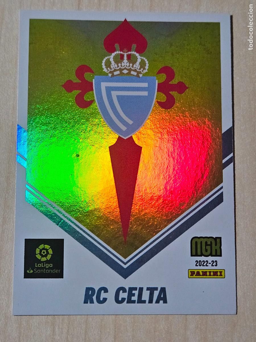 Cromos de F&uacute;tbol: CROMO N&ordm; 118 ESCUDO - MEGACRACKS 2022 23 - REAL CELTA