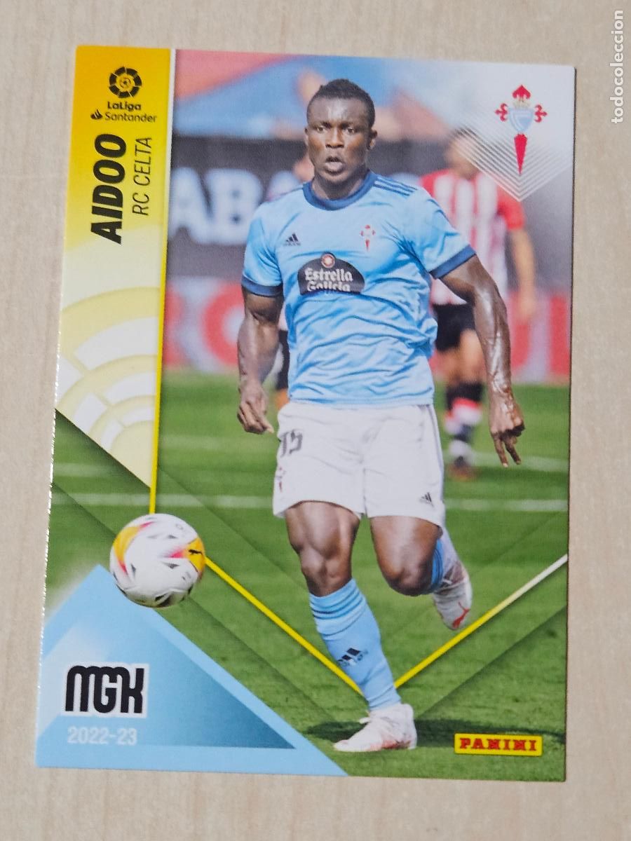 Cromos de F&uacute;tbol: CROMO N&ordm; 124 JOSEPH AIDOO - MEGACRACKS 2022 23 - REAL CELTA