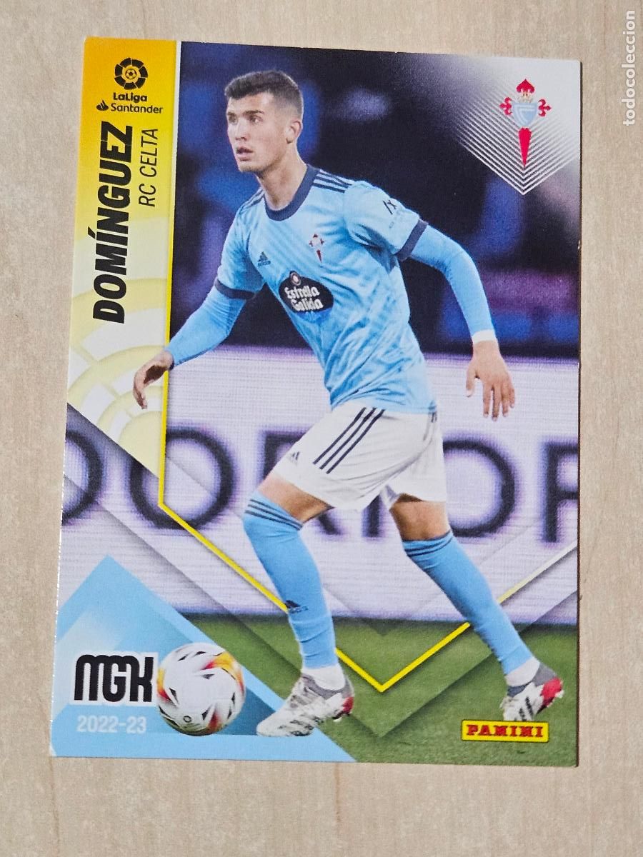 Cromos de F&uacute;tbol: CROMO N&ordm; 125 DOMINGUEZ - MEGACRACKS 2022 23 - REAL CELTA