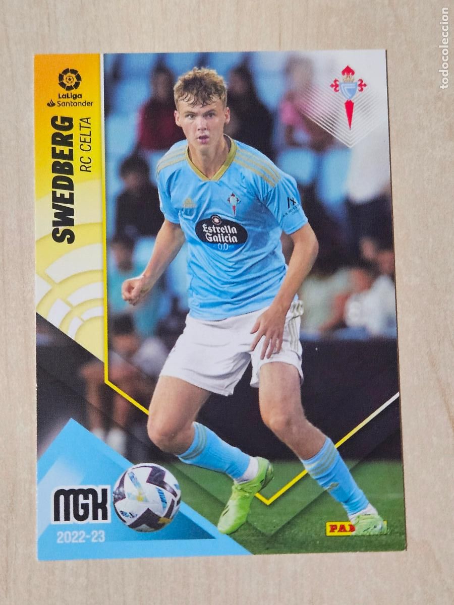 Cromos de F&uacute;tbol: CROMO N&ordm; 131 SWEDBERG - MEGACRACKS 2022 23 - REAL CELTA