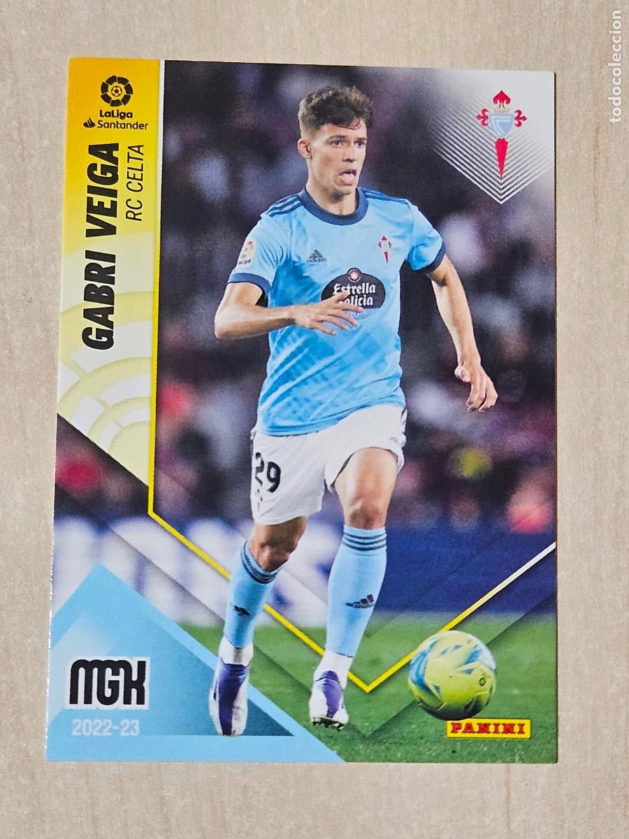 Cromos de F&uacute;tbol: CROMO N&ordm; 132 GABRI VEIGA - MEGACRACKS 2022 23 - REAL CELTA