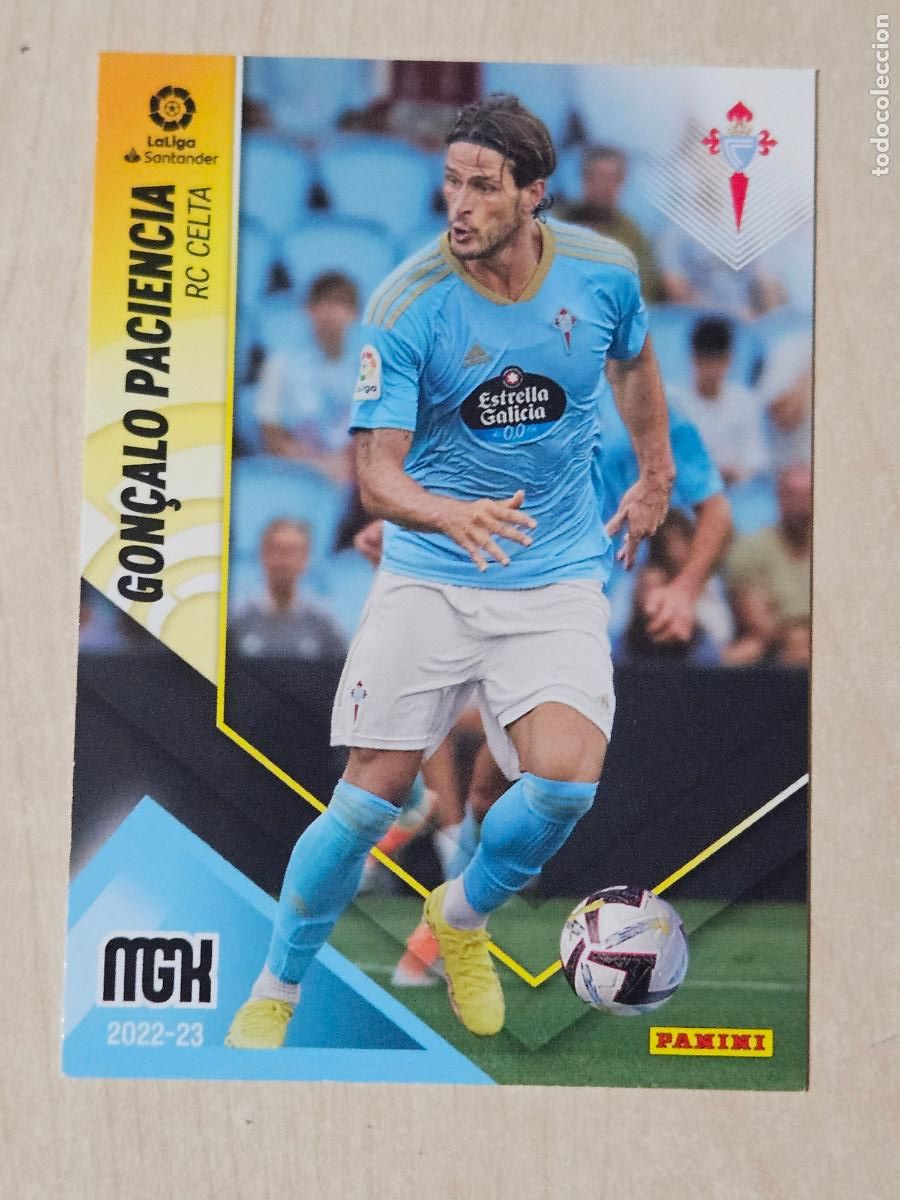 Cromos de F&uacute;tbol: CROMO N&ordm; 134 GONCALO PACIENCIA - MEGACRACKS 2022 23 - REAL CELTA