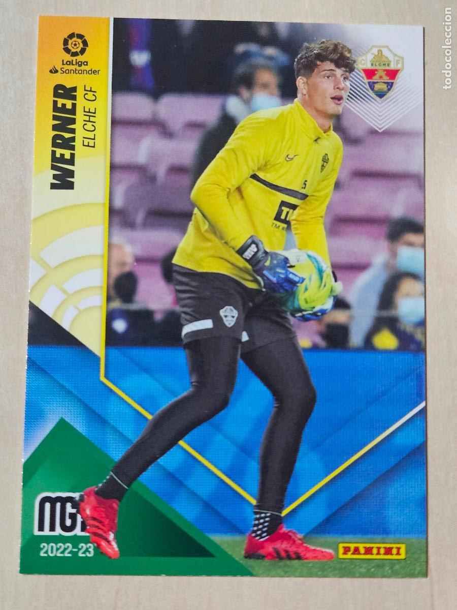 Fu&szlig;ball-Sticker: CROMO N&ordm; 138 WERNER - MEGACRACKS 2022 23 - ELCHE