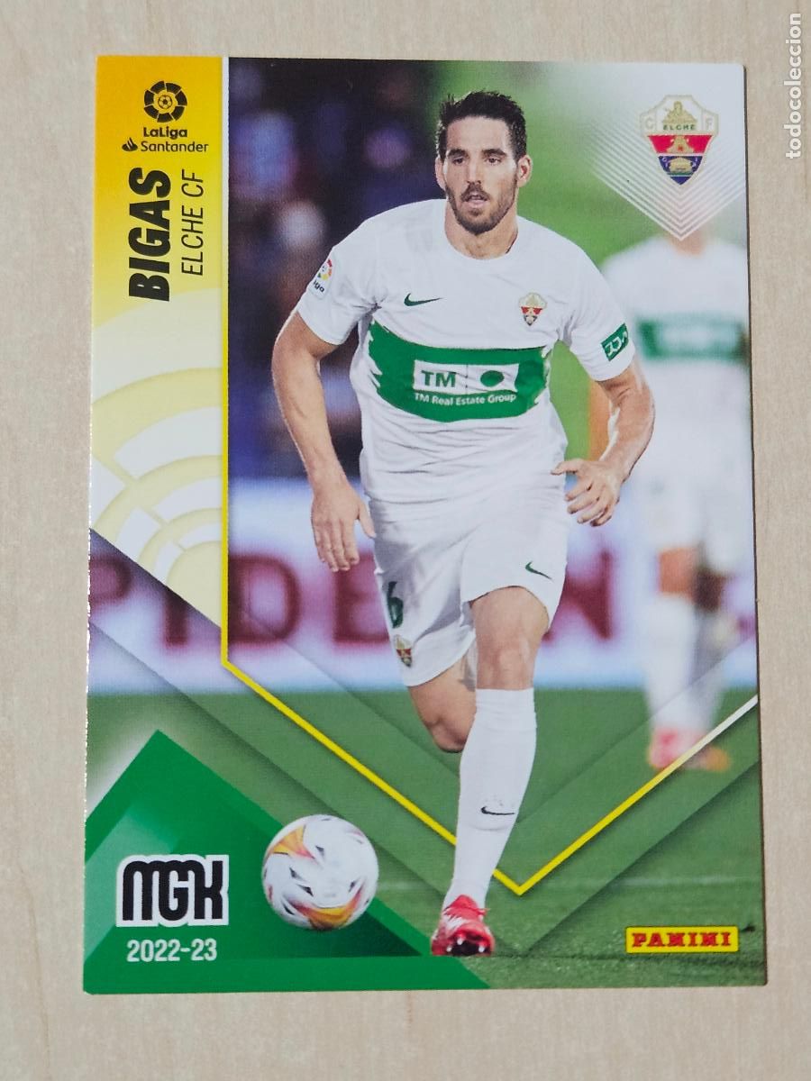 Fu&szlig;ball-Sticker: CROMO N&ordm; 140 BIGAS - MEGACRACKS 2022 23 - ELCHE