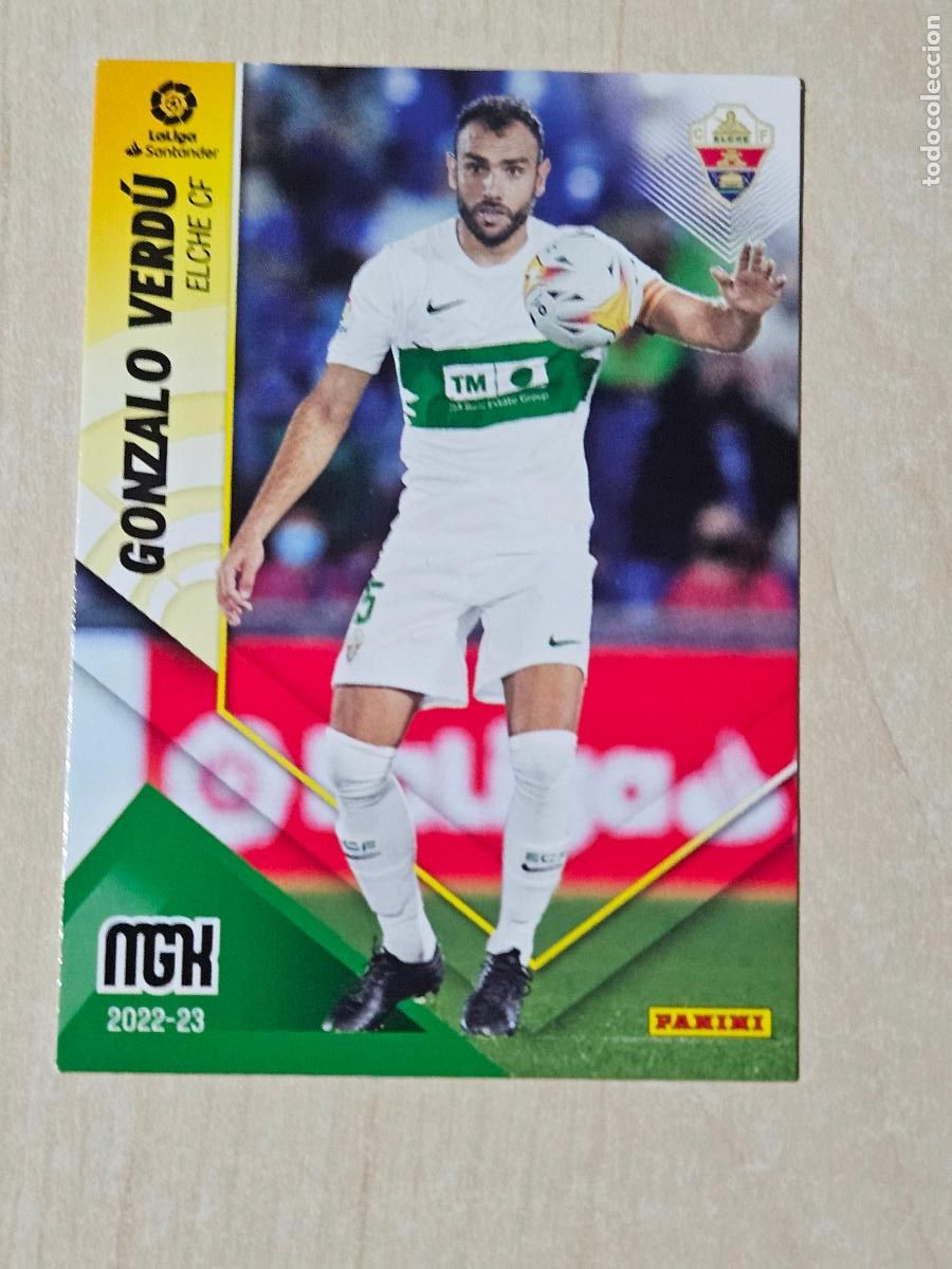 Fu&szlig;ball-Sticker: CROMO N&ordm; 142 GONZALO VERDU - MEGACRACKS 2022 23 - ELCHE