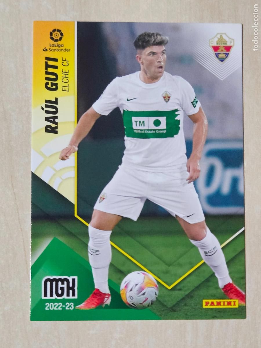 Football Stickers: CROMO N&ordm; 150 RAUL GUTI - MEGACRACKS 2022 23 - ELCHE