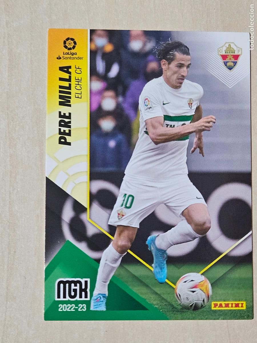 Football Stickers: CROMO N&ordm; 151 PERE MILLA - MEGACRACKS 2022 23 - ELCHE