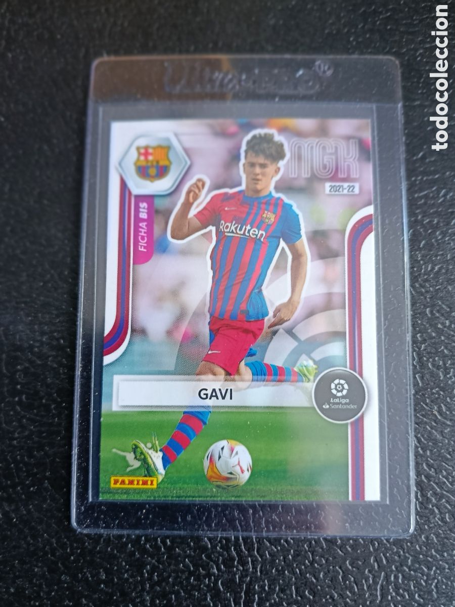 Football Stickers: Megacracks 2021 2022 / 21 22 Gavi Ficha 67 Bis Barcelona Rookie