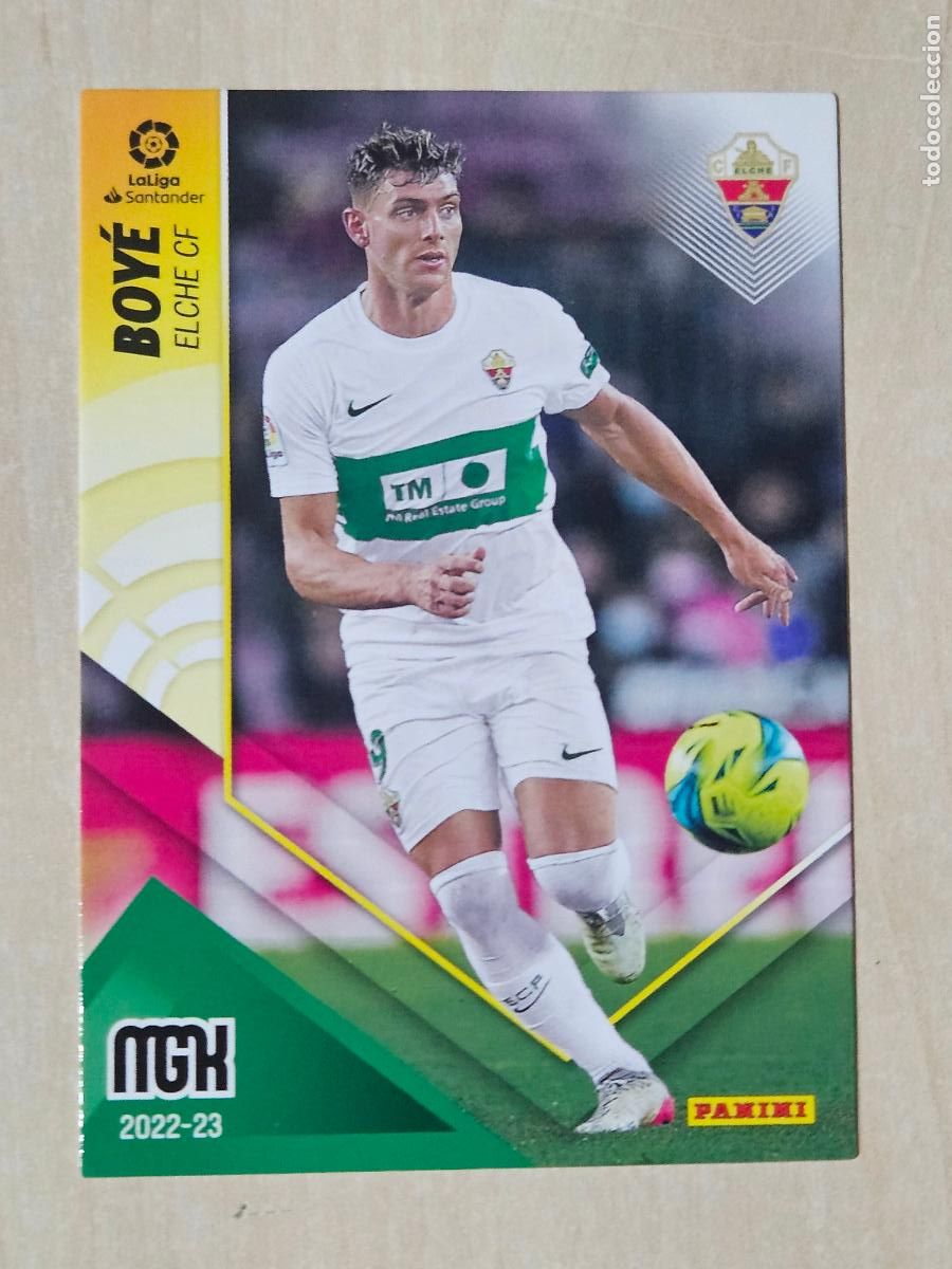 Football Stickers: CROMO N&ordm; 153 LUCAS BOYE - MEGACRACKS 2022 23 - ELCHE