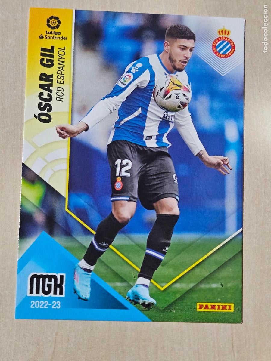 Football Stickers: CROMO N&ordm; 157 OSACR GIL - MEGACRACKS 2022 23 - ESPANYOL
