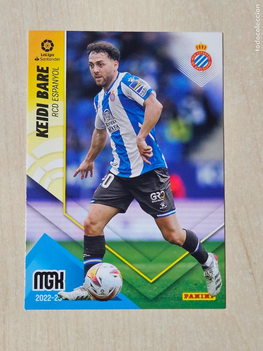Football Stickers: CROMO N&ordm; 164 KEIDI BARE - MEGACRACKS 2022 23 - ESPANYOL