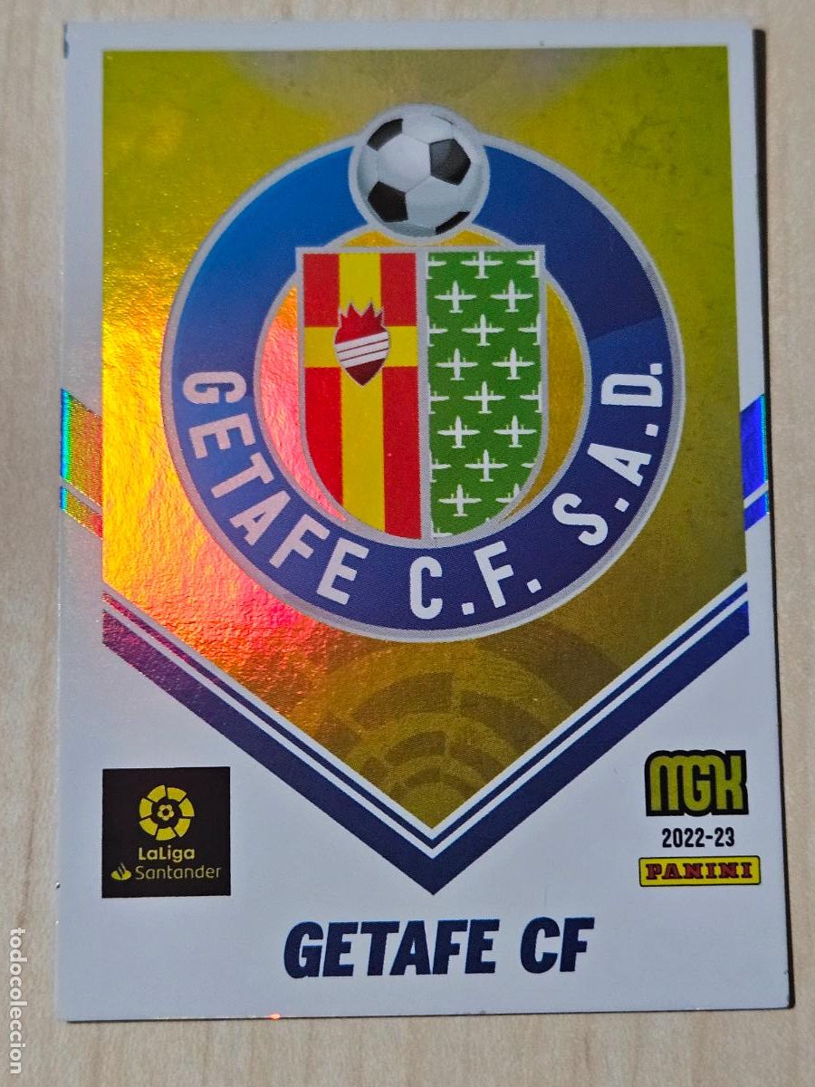Cromos de F&uacute;tbol: CROMO N&ordm; 172 ESCUDO - MEGACRACKS 2022 23 - GETAFE