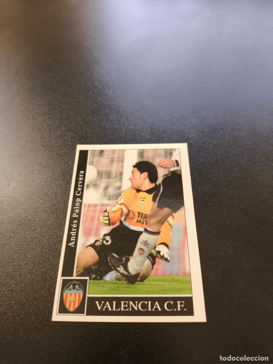 Cromos de F&uacute;tbol: 88 Palop VALENCIA MUNDICROMO FICHAS LIGA 2001 2002 01 02 NO PANINI ESTE