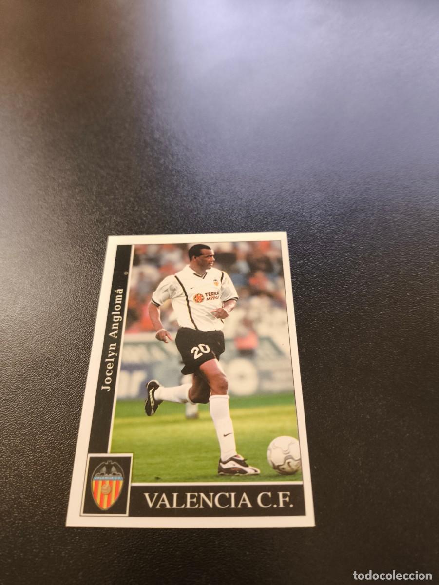 Cromos de F&uacute;tbol: 89 Anglom&aacute; VALENCIA MUNDICROMO FICHAS LIGA 2001 2002 01 02 NO PANINI ESTE