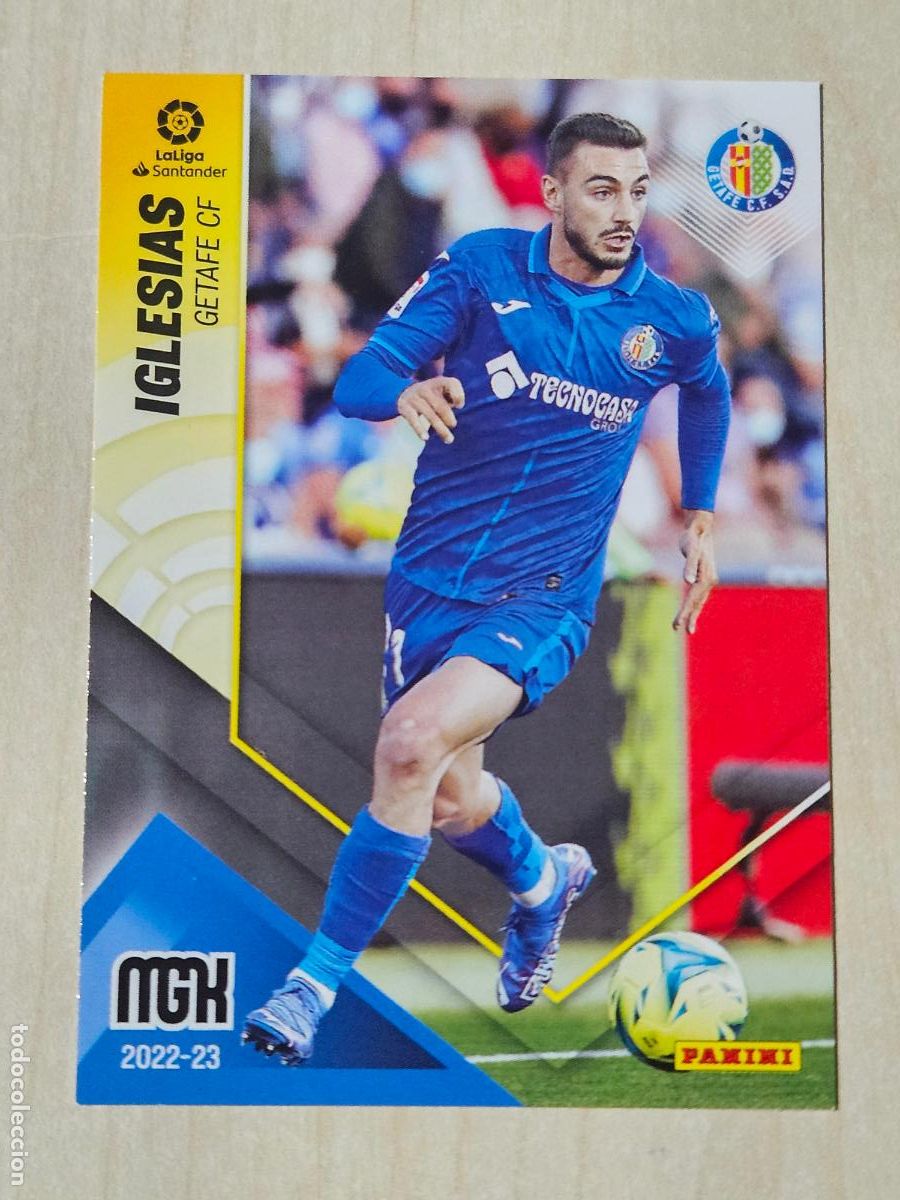 Cromos de F&uacute;tbol: CROMO N&ordm; 176 IGLESIAS - MEGACRACKS 2022 23 - GETAFE