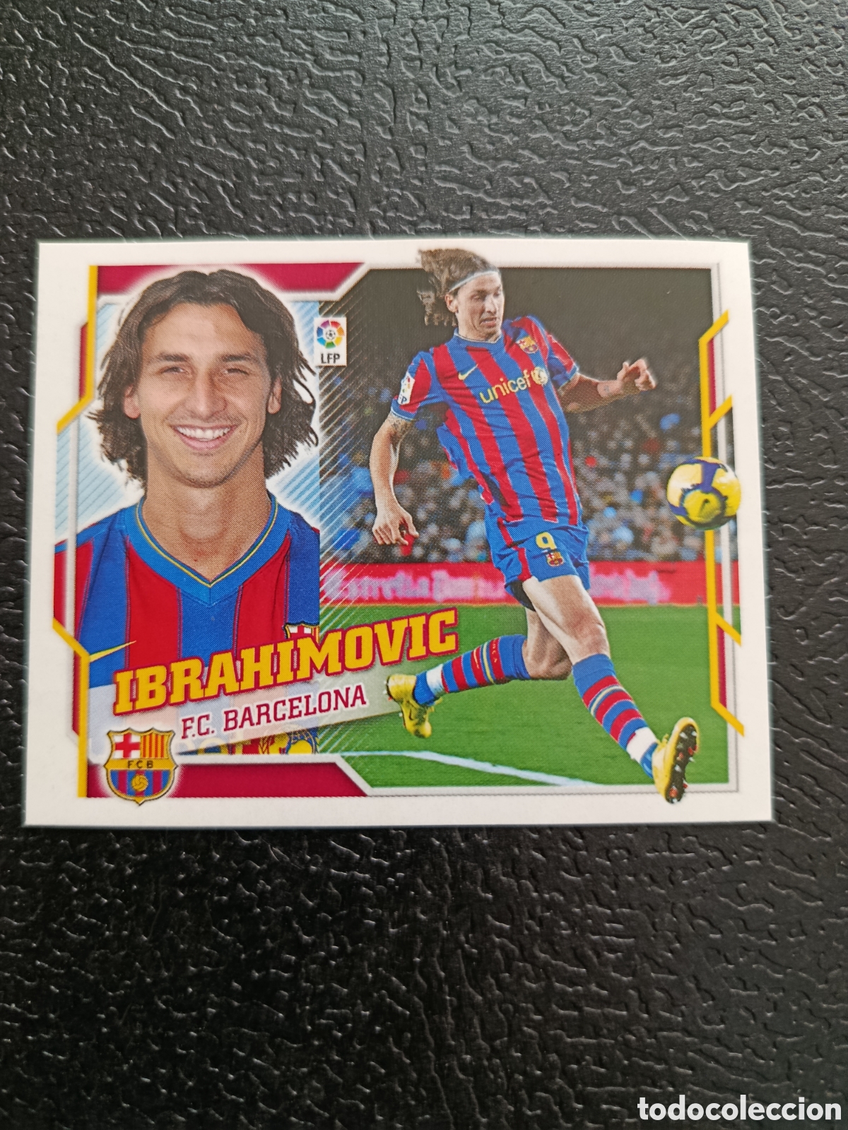 Cromos de F&uacute;tbol: IBRAHIMOVIC - (BAJA) BARCELONA - N&ordm; 15 A - EDICIONES ESTE LIGA 2010 - 2011 / 10 - 11. NUNCA PEGADO
