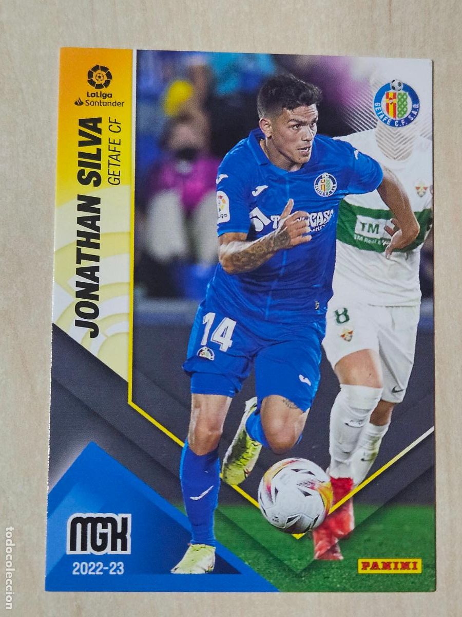 Cromos de F&uacute;tbol: CROMO N&ordm; 180 JONATHAN SILVA - MEGACRACKS 2022 23 - GETAFE