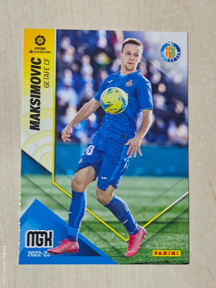 Cromos de F&uacute;tbol: CROMO N&ordm; 182 MAKSIMOVIC - MEGACRACKS 2022 23 - GETAFE