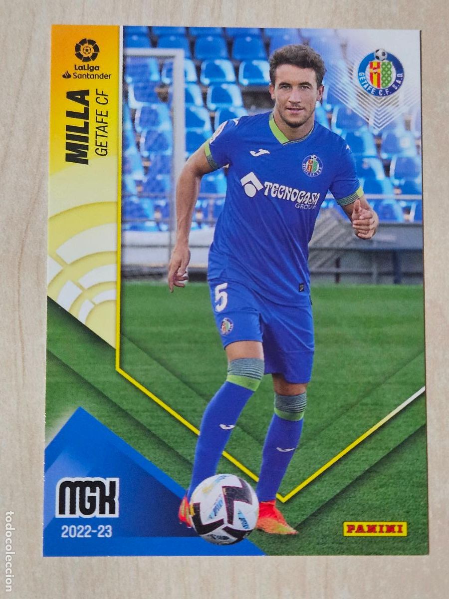 Cromos de F&uacute;tbol: CROMO N&ordm; 185 MILLA - MEGACRACKS 2022 23 - GETAFE