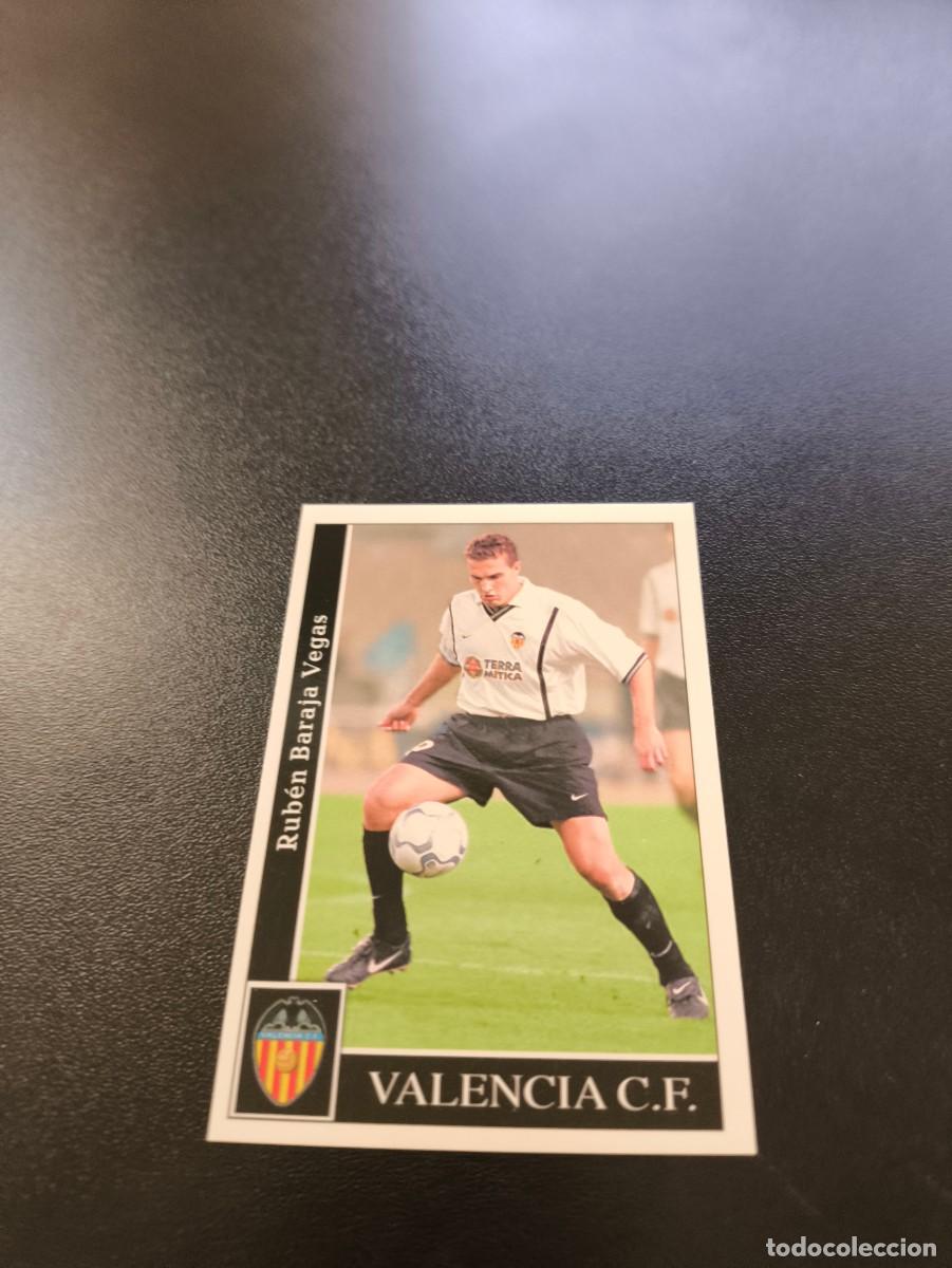 Cromos de F&uacute;tbol: 95 Baraja VALENCIA MUNDICROMO FICHAS LIGA 2001 2002 01 02 NO PANINI ESTE
