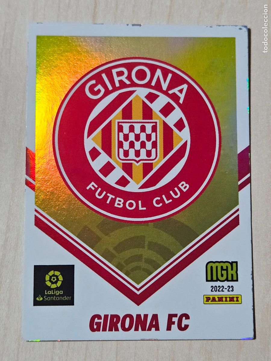 Cromos de F&uacute;tbol: CROMO N&ordm; 190 ESCUDO - MEGACRACKS 2022 23 - GIRONA
