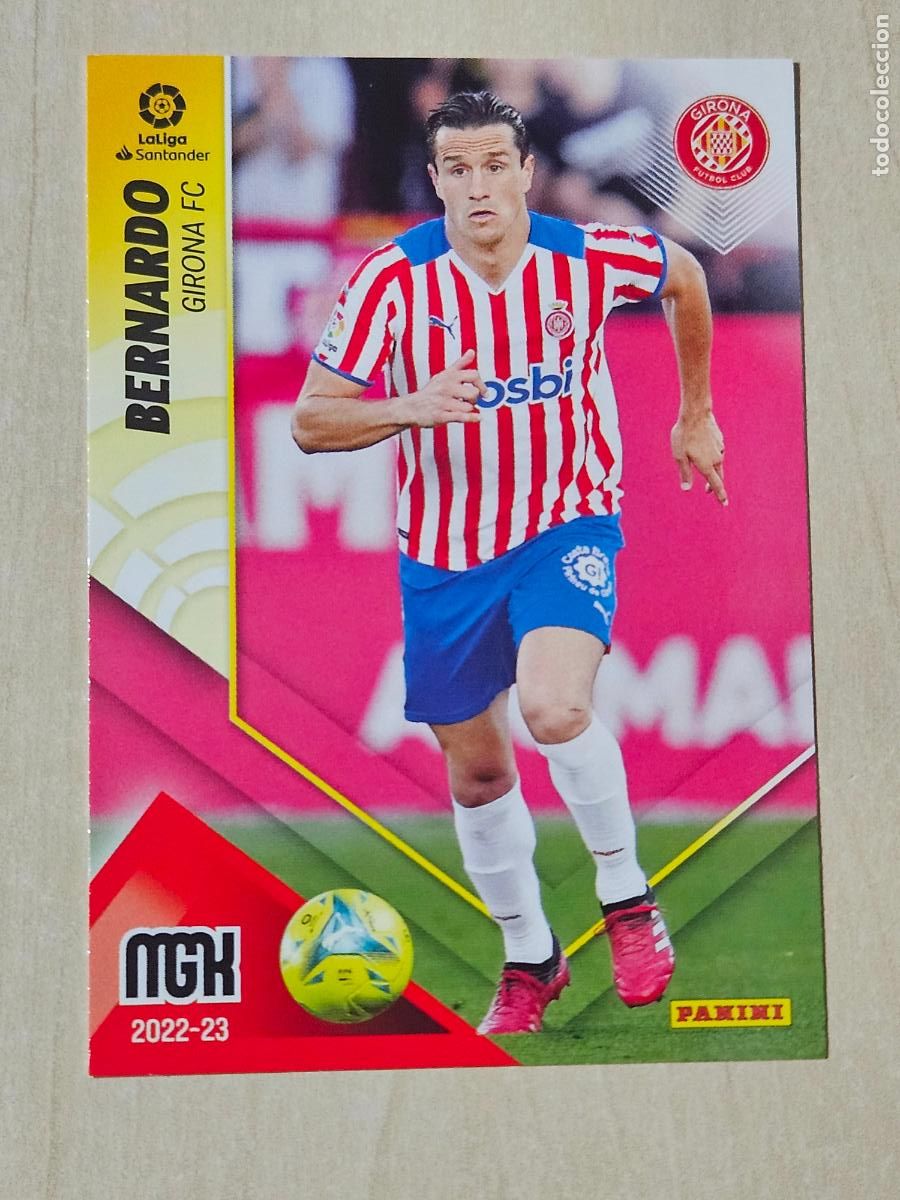 Cromos de F&uacute;tbol: CROMO N&ordm; 195 BERNARDO - MEGACRACKS 2022 23 - GIRONA