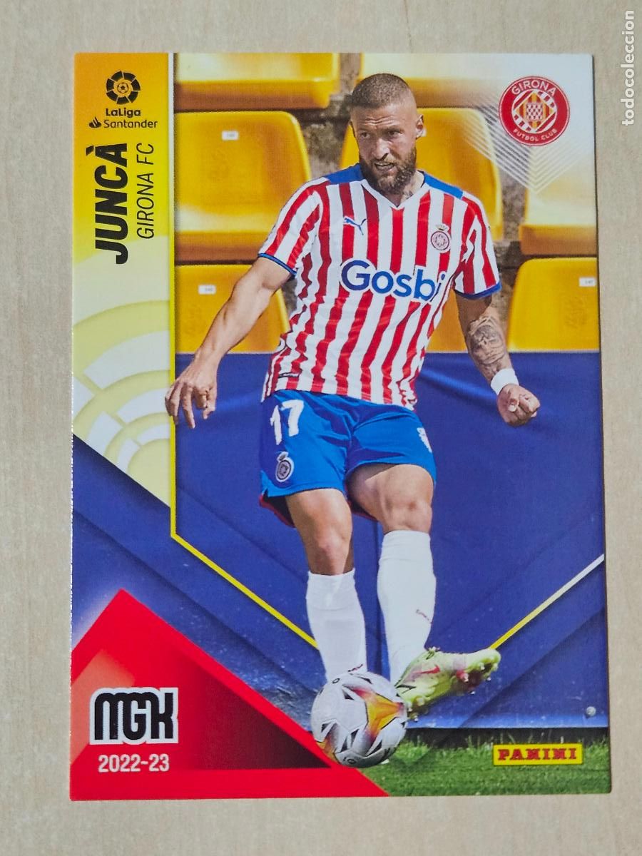 Cromos de F&uacute;tbol: CROMO N&ordm; 198 JUNCA - MEGACRACKS 2022 23 - GIRONA