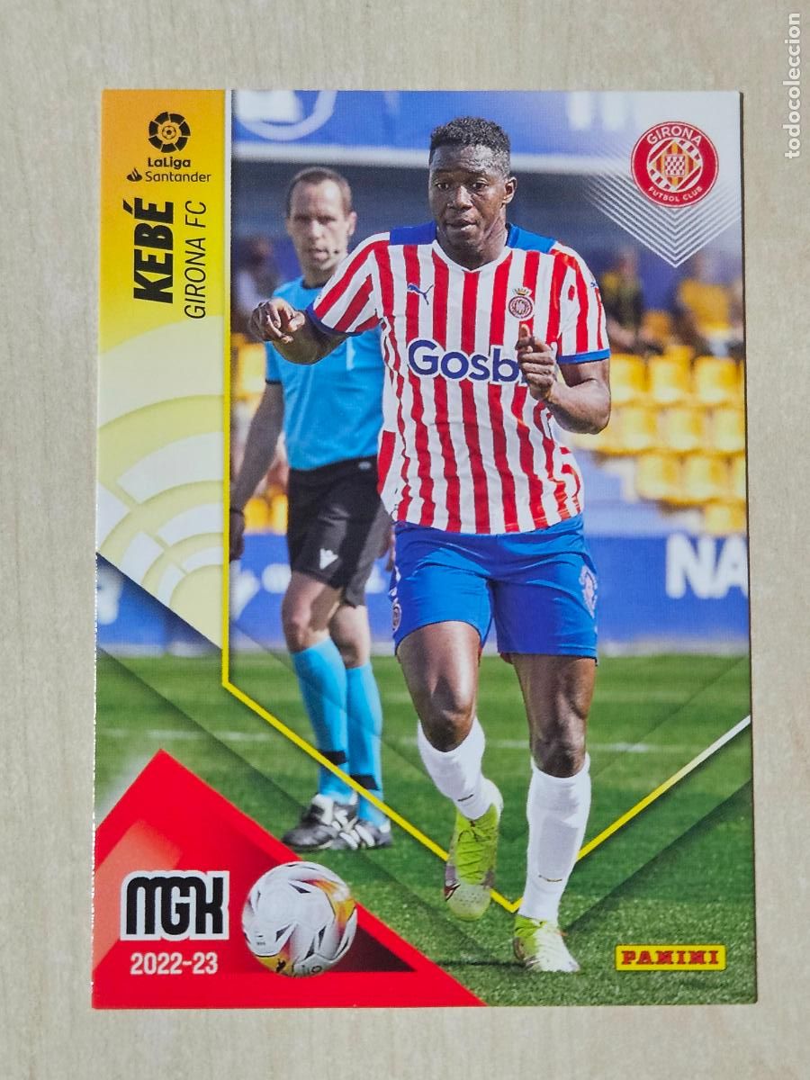 Cromos de F&uacute;tbol: CROMO N&ordm; 199 KEBE - MEGACRACKS 2022 23 - GIRONA